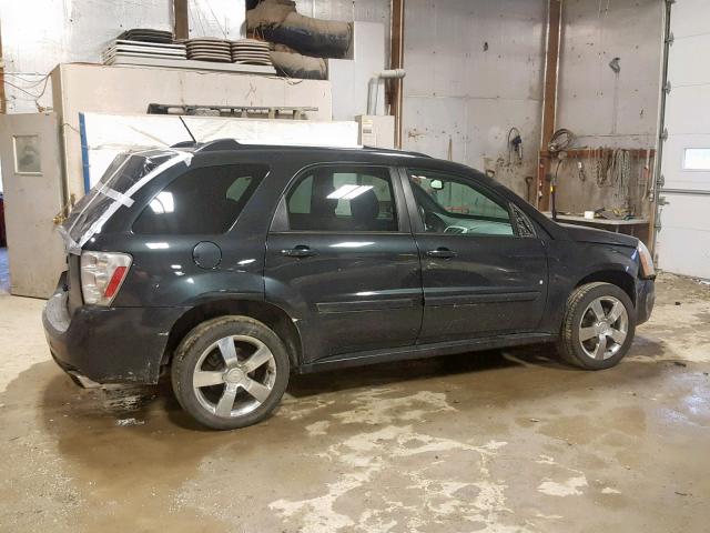 2CNDL037386052397 - 2008 CHEVROLET EQUINOX SP BLACK photo 9