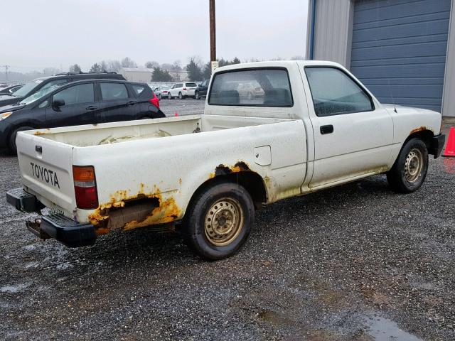 JT4RN81A8P5162941 - 1993 TOYOTA PICKUP 1/2 WHITE photo 4