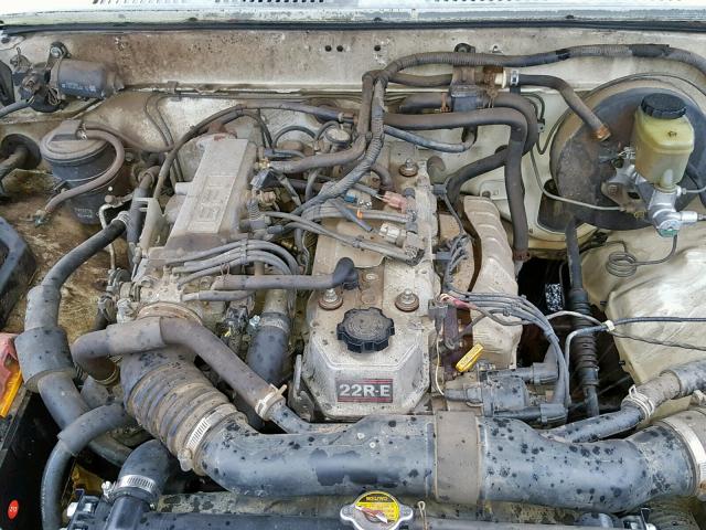 JT4RN81A8P5162941 - 1993 TOYOTA PICKUP 1/2 WHITE photo 7