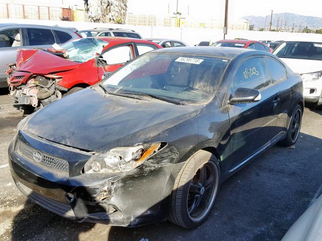 JTKDE3B76A0308587 - 2010 TOYOTA SCION TC შავი ფოტო 2