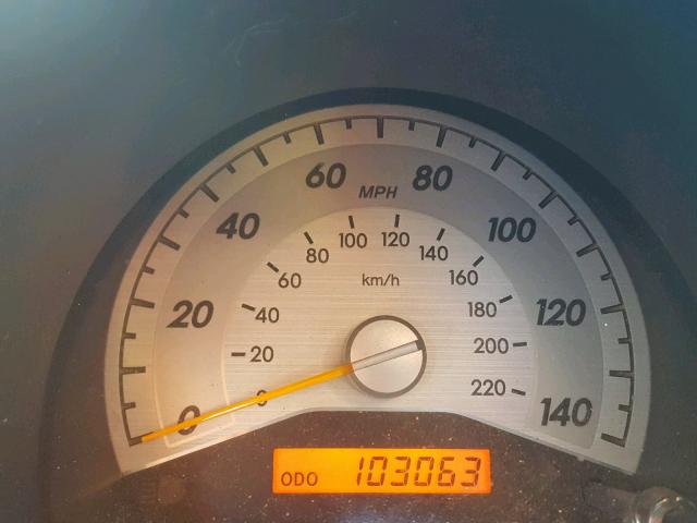 JTKDE3B76A0308587 - 2010 TOYOTA SCION TC შავი ფოტო 8