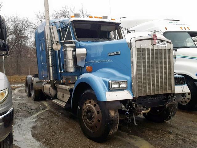 1XKWDB9X06J144584 - 2006 KENWORTH CONSTRUCTI BLUE photo 1