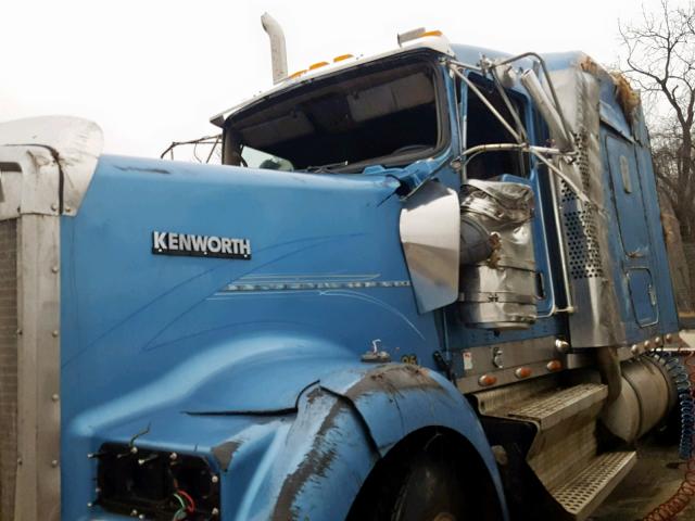 1XKWDB9X06J144584 - 2006 KENWORTH CONSTRUCTI BLUE photo 9