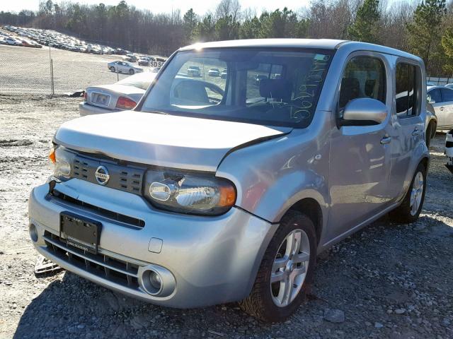 JN8AZ2KR9AT170945 - 2010 NISSAN CUBE BASE GRAY photo 2