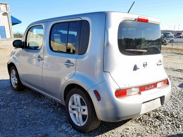 JN8AZ2KR9AT170945 - 2010 NISSAN CUBE BASE GRAY photo 3