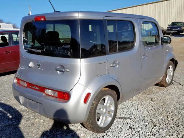 JN8AZ2KR9AT170945 - 2010 NISSAN CUBE BASE GRAY photo 4