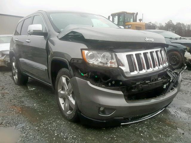 1C4RJFCT2CC252882 - 2012 JEEP GRAND CHER GRAY photo 1