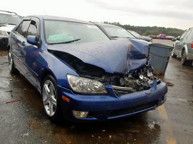 JTHBD192620061314 - 2002 LEXUS IS 300 BLUE photo 1