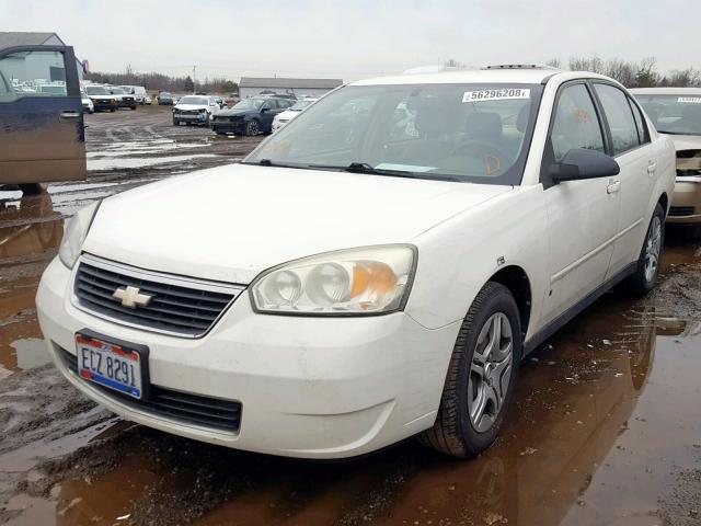 1G1ZS58N07F292733 - 2007 CHEVROLET MALIBU LS 白色 照片 2
