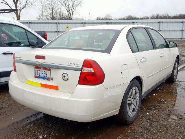 1G1ZS58N07F292733 - 2007 CHEVROLET MALIBU LS 白色 照片 4