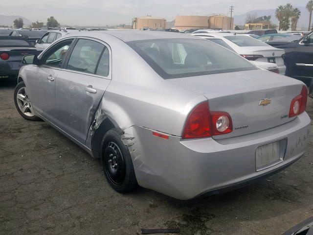 1G1ZA5E07AF290223 - 2010 CHEVROLET MALIBU LS Gümüş foto 3