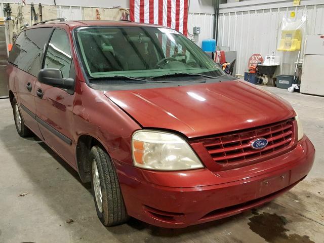 2FMZA51604BB21051 - 2004 FORD FREESTAR S BURGUNDY photo 1