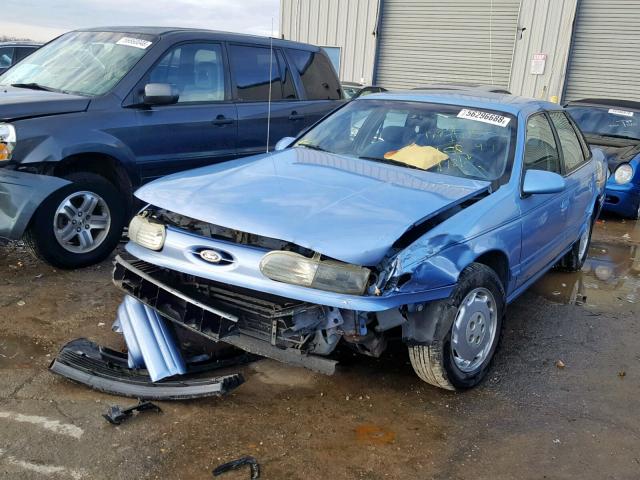 1FALP5245RG273211 - 1994 FORD TAURUS GL BLUE photo 2