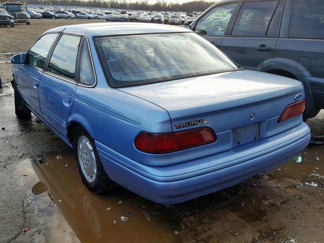 1FALP5245RG273211 - 1994 FORD TAURUS GL BLUE photo 3