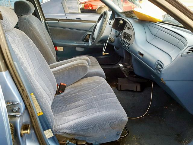 1FALP5245RG273211 - 1994 FORD TAURUS GL BLUE photo 5