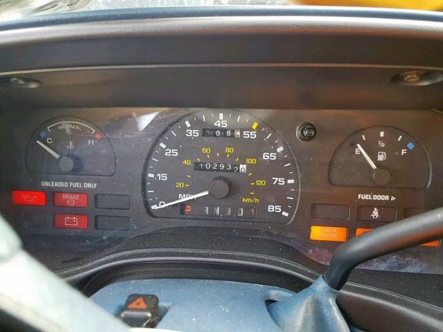 1FALP5245RG273211 - 1994 FORD TAURUS GL BLUE photo 8