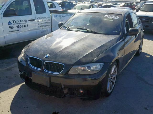 WBAPH57529NL77108 - 2009 BMW 328 I SULE BLACK photo 2