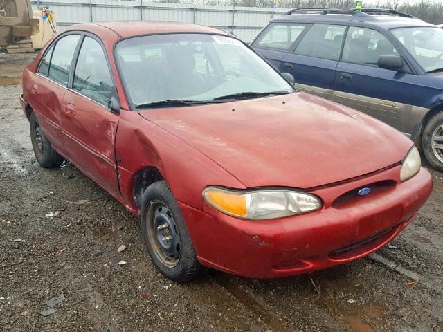 1FALP13P5VW370846 - 1997 FORD ESCORT LX MAROON photo 1