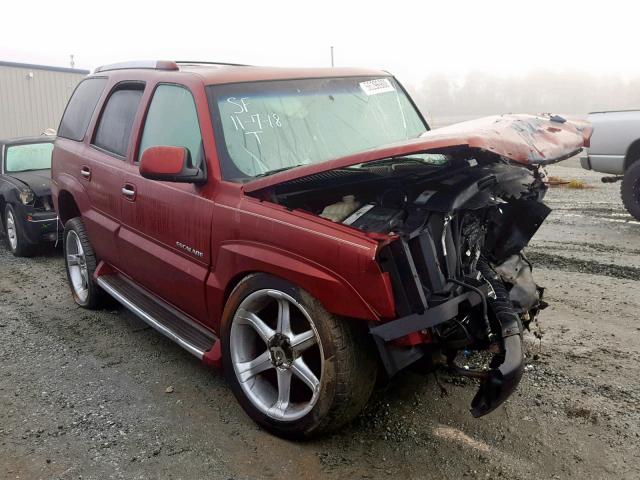 1GYEK63N82R109308 - 2002 CADILLAC ESCALADE L RED photo 1