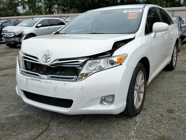 4T3ZE11A69U003550 - 2009 TOYOTA VENZA BASE WHITE photo 2