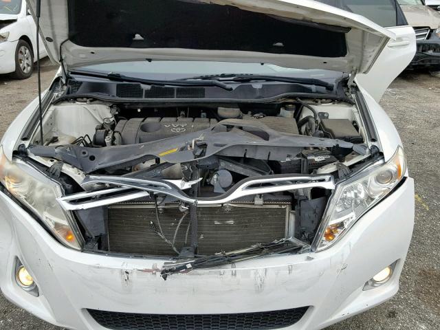 4T3ZE11A69U003550 - 2009 TOYOTA VENZA BASE WHITE photo 7