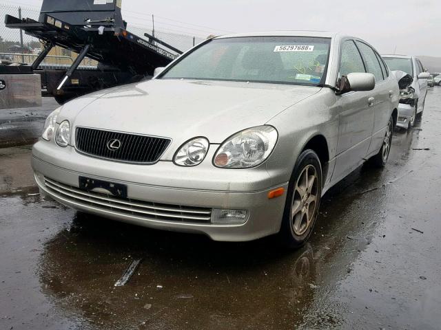 JT8BD68S9Y0111002 - 2000 LEXUS GS 300 SILVER photo 2