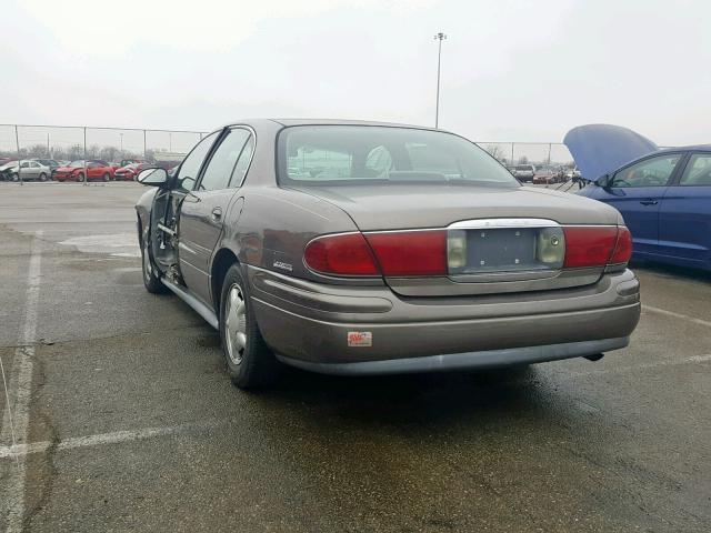 1G4HR54K1YU251630 - 2000 BUICK LESABRE LI BEIGE photo 3