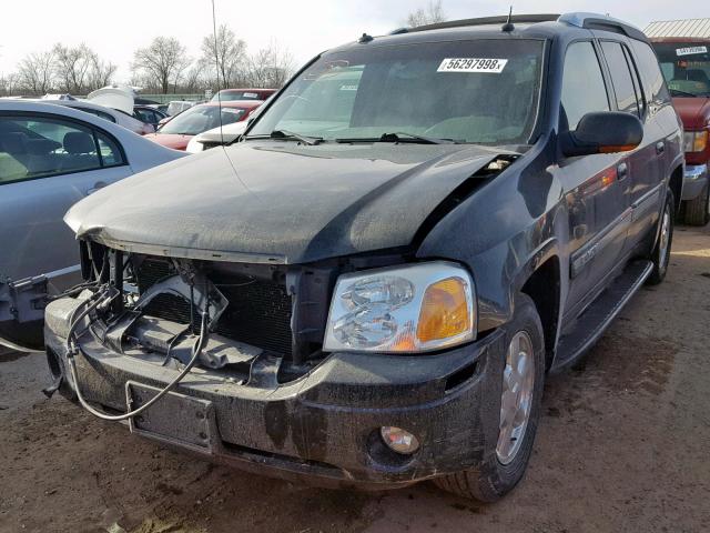 1GKET12S046159237 - 2004 GMC ENVOY XUV BLACK photo 2