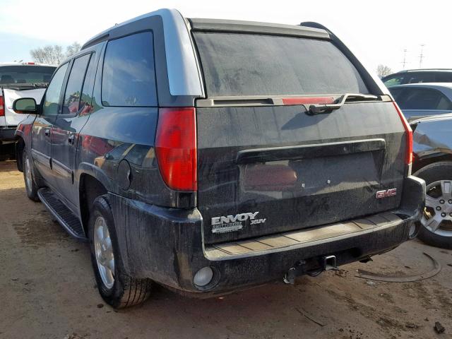 1GKET12S046159237 - 2004 GMC ENVOY XUV BLACK photo 3