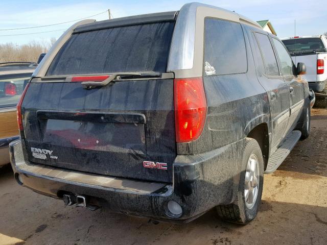 1GKET12S046159237 - 2004 GMC ENVOY XUV BLACK photo 4