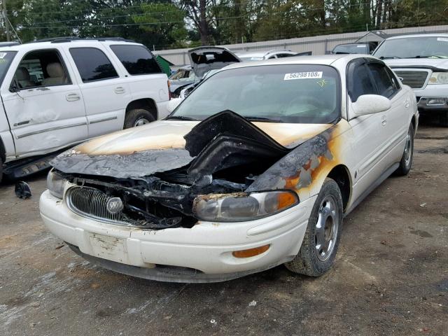 1G4HR54K02U211966 - 2002 BUICK LESABRE LI WHITE photo 2