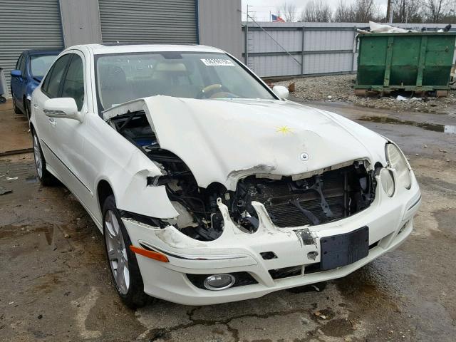 WDBUF56X47B065352 - 2007 MERCEDES-BENZ E 350 WHITE photo 1