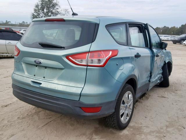 1FMCU0F77DUB22936 - 2013 FORD ESCAPE S GREEN photo 4