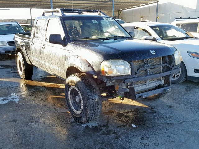 1N6MD29Y83C427288 - 2003 NISSAN FRONTIER C BLACK photo 1