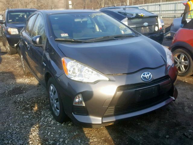 JTDKDTB39E1562079 - 2014 TOYOTA PRIUS C GRAY photo 1