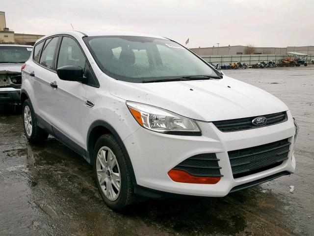 1FMCU0F7XGUA66379 - 2016 FORD ESCAPE S WHITE photo 1