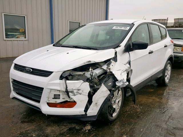 1FMCU0F7XGUA66379 - 2016 FORD ESCAPE S WHITE photo 2