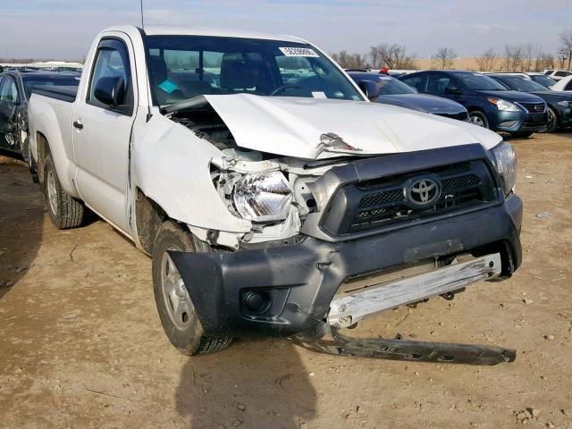 5TFNX4CN4DX020913 - 2013 TOYOTA TACOMA WHITE photo 1