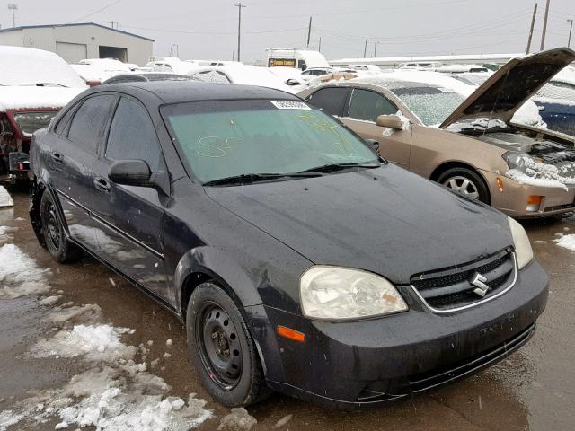 KL5JD56Z96K462037 - 2006 SUZUKI FORENZA BLACK photo 1