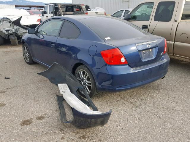JTKDE167750044977 - 2005 TOYOTA SCION TC Mavi foto 3