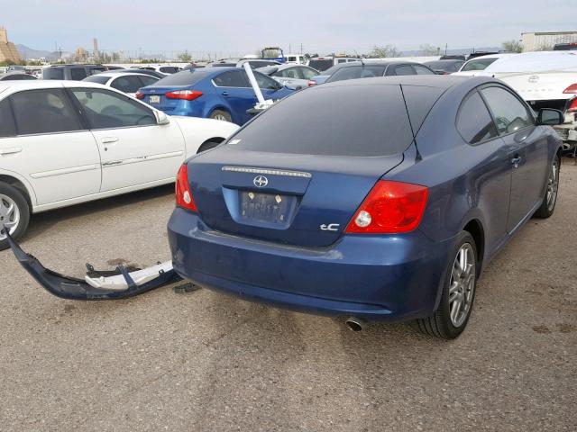 JTKDE167750044977 - 2005 TOYOTA SCION TC Mavi foto 4