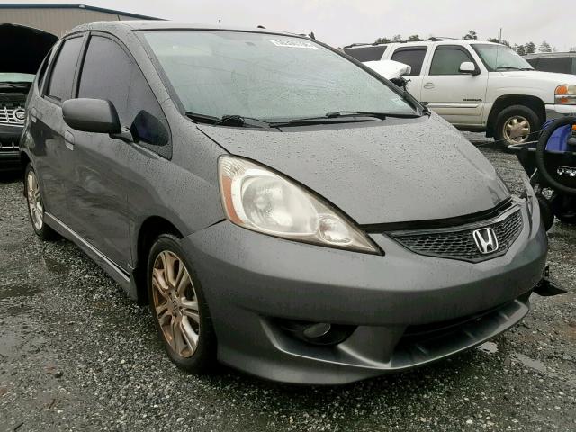 JHMGE8H55BS007854 - 2011 HONDA FIT SPORT GRAY photo 1