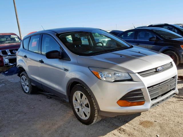 1FMCU0F72FUB33975 - 2015 FORD ESCAPE S SILVER photo 1