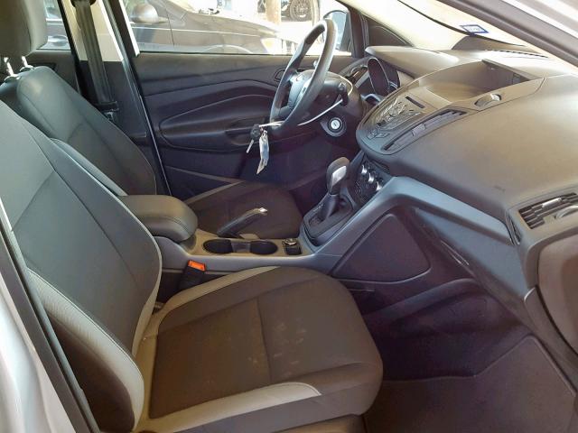 1FMCU0F72FUB33975 - 2015 FORD ESCAPE S SILVER photo 5