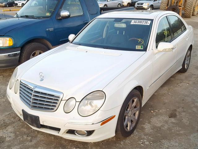 WDBUF22X89B382476 - 2009 MERCEDES-BENZ E 320 CDI WHITE photo 2