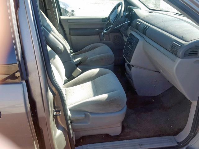 2FMZA51636BA52553 - 2006 FORD FREESTAR S GOLD photo 5