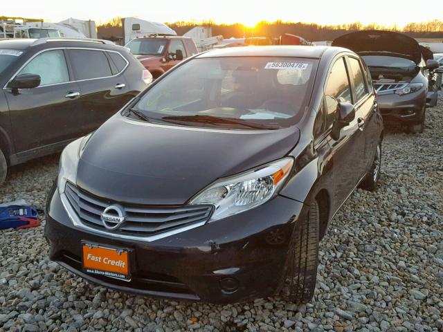 3N1CE2CP4EL371209 - 2014 NISSAN VERSA NOTE BLACK photo 2