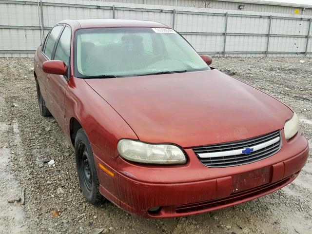 1G1NE52J93M598671 - 2003 CHEVROLET MALIBU LS RED photo 1