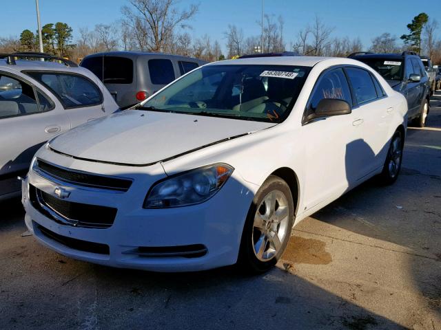 1G1ZG57B19F139158 - 2009 CHEVROLET MALIBU LS თეთრი ფოტო 2