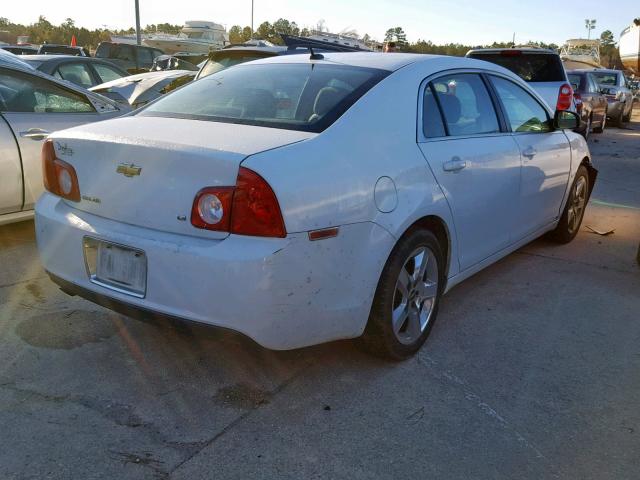 1G1ZG57B19F139158 - 2009 CHEVROLET MALIBU LS თეთრი ფოტო 4